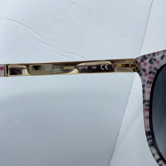 Kate Spade Sunglasses  Black Gold Jizelle/s  UYY90 55-16 140 Cat Eye Frames Only - Picture 6 of 7